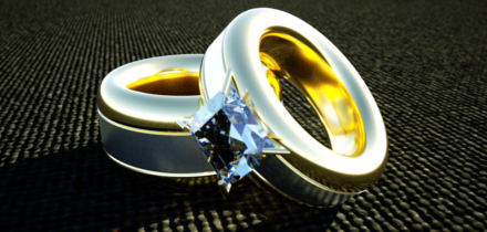 An Animation showcasing a Custom Designed Ring